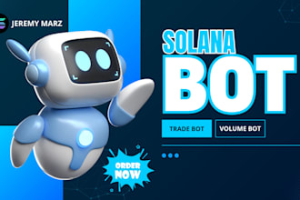 create solana volume bot, trading bot for solana raydium, dexscreener arbitrage