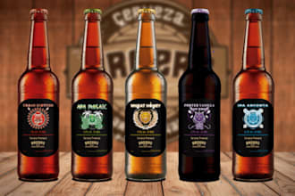 do 3d product design, mailer box, bottle label, supplement product design, label