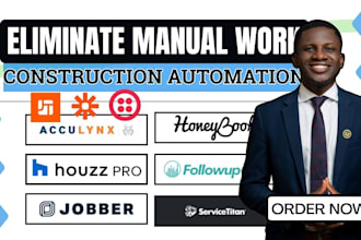 setup houzz pro acculynx jobber honeybook followup CRM servicetitan jobtread
