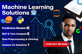 do ai, machine learning, data analysis, time series and predictive analytics