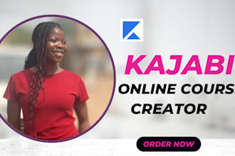 setup kajabi online course, kajabi website and kajabi landing page