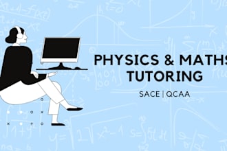 be your maths and physics tutor for sace and qcaa