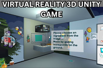 vr virtual reality game augmented reality app virtual oculus app 3d unity game