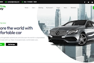 design auto part website automobile website autopart website