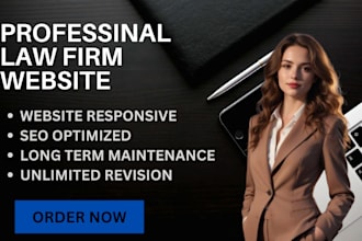 design law firm website attorney, lawyer legal word press website development