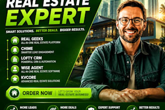 setup realgeeks chime lofty crm wise agent kvcore real estate