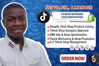 setup tik tok shop promote shopify tiktok shop dropshipping,tiktok shop ads
