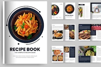 write premium recipe book, cookbook design cookbook formatting cookbook writer