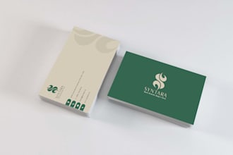 design minimal and elegant business cards