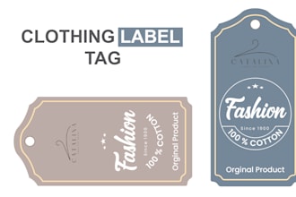 do custom clothing tags, hang tag, and clothing labels