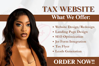 design tax website finance website income tax credit repair tax preparation
