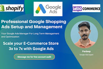 setup and optimize google shopping ads to increase revenue and roas