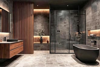 do interior design of bathroom kitchen bedroom and architectural 3d render
