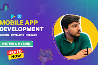 develop and deploy mobile apps android and IOS
