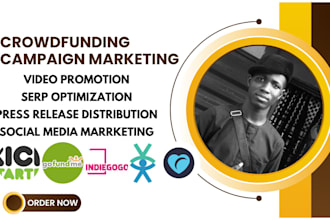 gofundme promotion, kickstarter, crowdfunding promotion, crowdfunding campaign