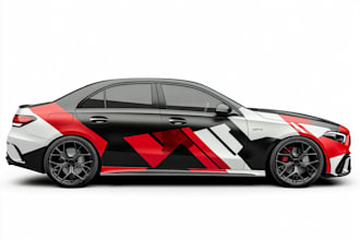 design a vehicle wrap, car wrap, food truck wrap