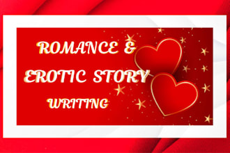 write erotic romance story erotic writing short story bdsm romance ghostwriter