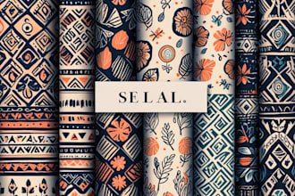 design unique pattern design textile fabric seamless pattern repeat prints