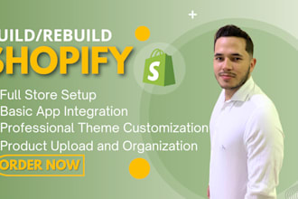 build shopify ecommerce store