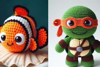 write detailed crochet pattern amigurumi crochet pattern video tutorial esty