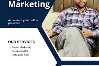 be your social media manager for face book instagram ads