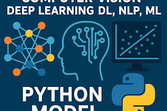 do deep learning, nlp, model training, bot, and computer vision in python