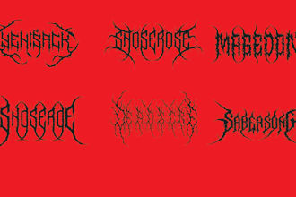design, death metal, grindcore, deathcore, metalcore logo