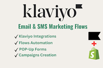 setup klaviyo email and sms marketing flows for ecommerce