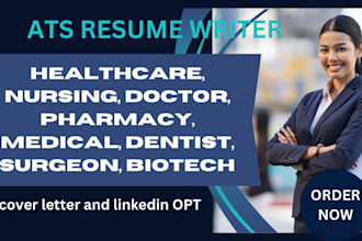 do professional ats medical coder cv doctor nursing healthcare resume writing
