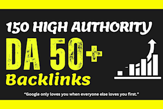 do high quality SEO backlinks dofollow high da authority link building service