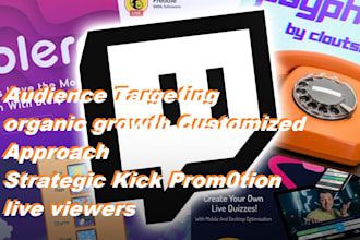 do promote your twitch live to get more followers and viewers and chatter