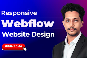 develop webflow website design, redesign or clone figma to webflow expert