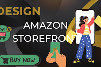 design professional amazon storefront to boost your sales
