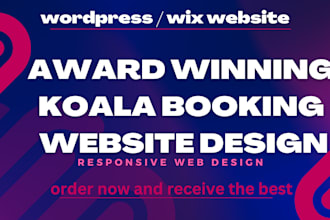 build construction  or home cleaning  booking website furnishing service web