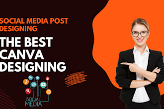 craft captivating social media post designs and custom canva templates