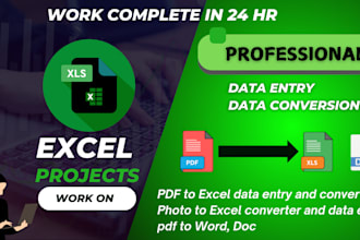 convert any format data in excel sheet and docs