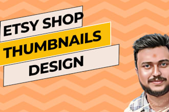 design attractive etsy shop banner and thambnails