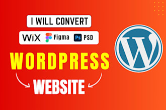 copy clone website, wix to wordpress, figma to wordpress, responsive website