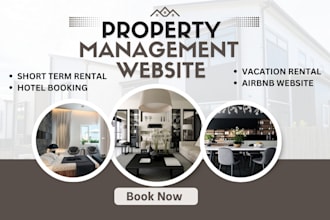 build your property management website vacation rental short term rental website