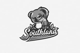 design intimidating sports team logo