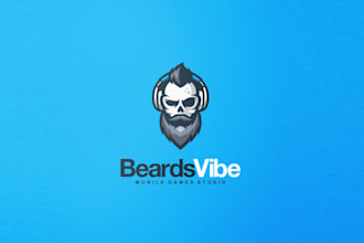 design unique love great game studio logo