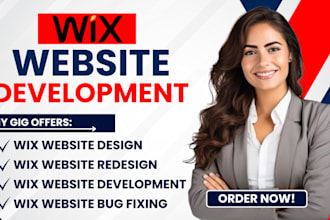 do wixify wix website design, wix website redesign, wix website development wix