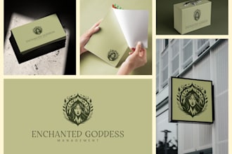 design full brand identity suite, logo and brand guidelines