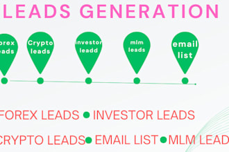 forex leads marketing, crypto leads, mlm investor leads, bulk email list