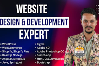 do website design and development for you