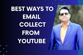 compile valid email list and youtube influlancer research