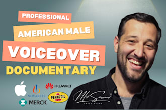 record engaging documentary voice over youtube