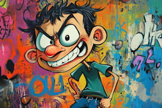 draw your cartoon character, caricature, avatar