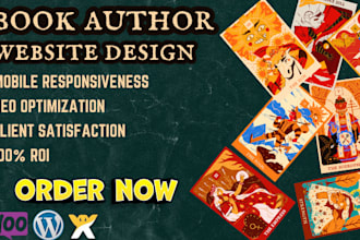 book author website, ebook, author website