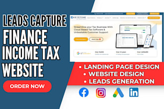 tax website income tax website income tax leads tax landing page tax leads
